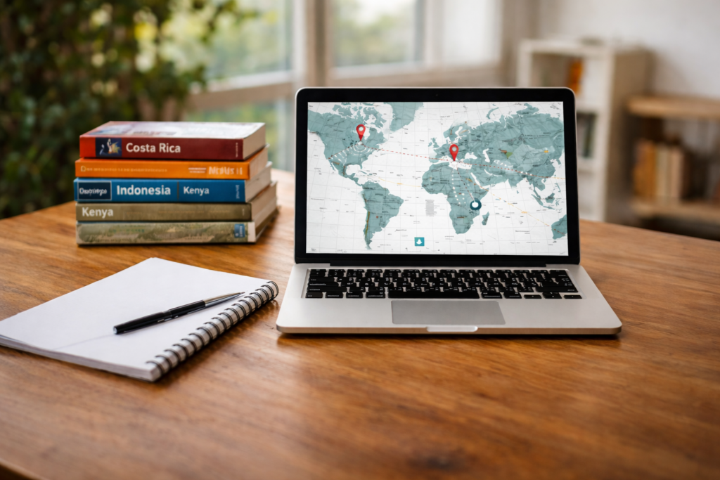 Resources travel planning tools