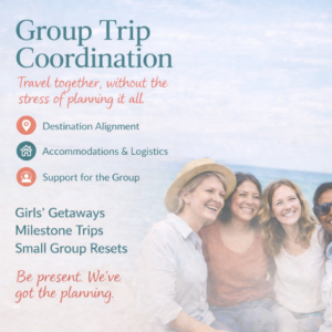 group trip coordination discovery call